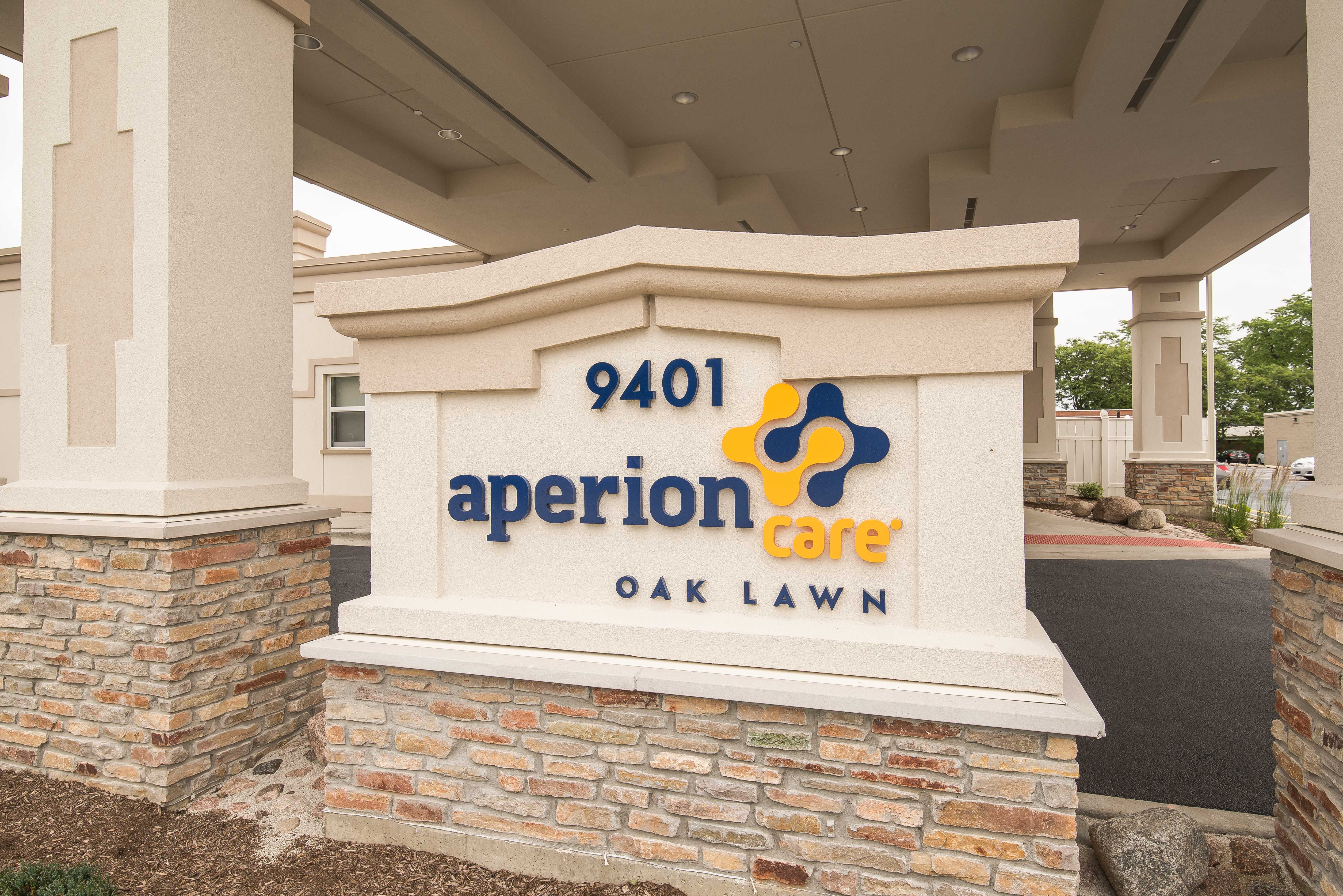 Aperion Care Oak Lawn Facade Renovation