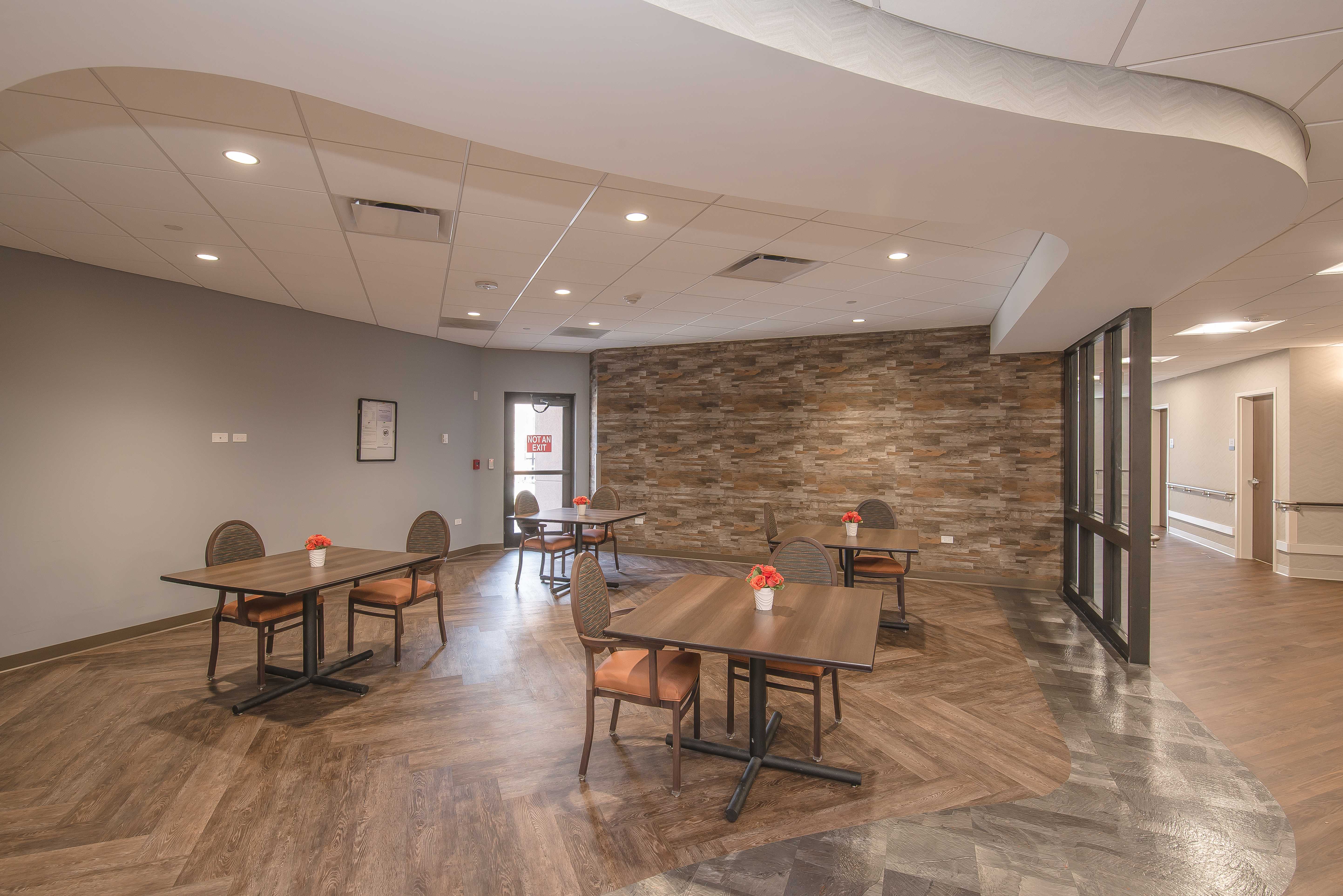 Aperion Care Dolton addition, facade renovation, interior remodel