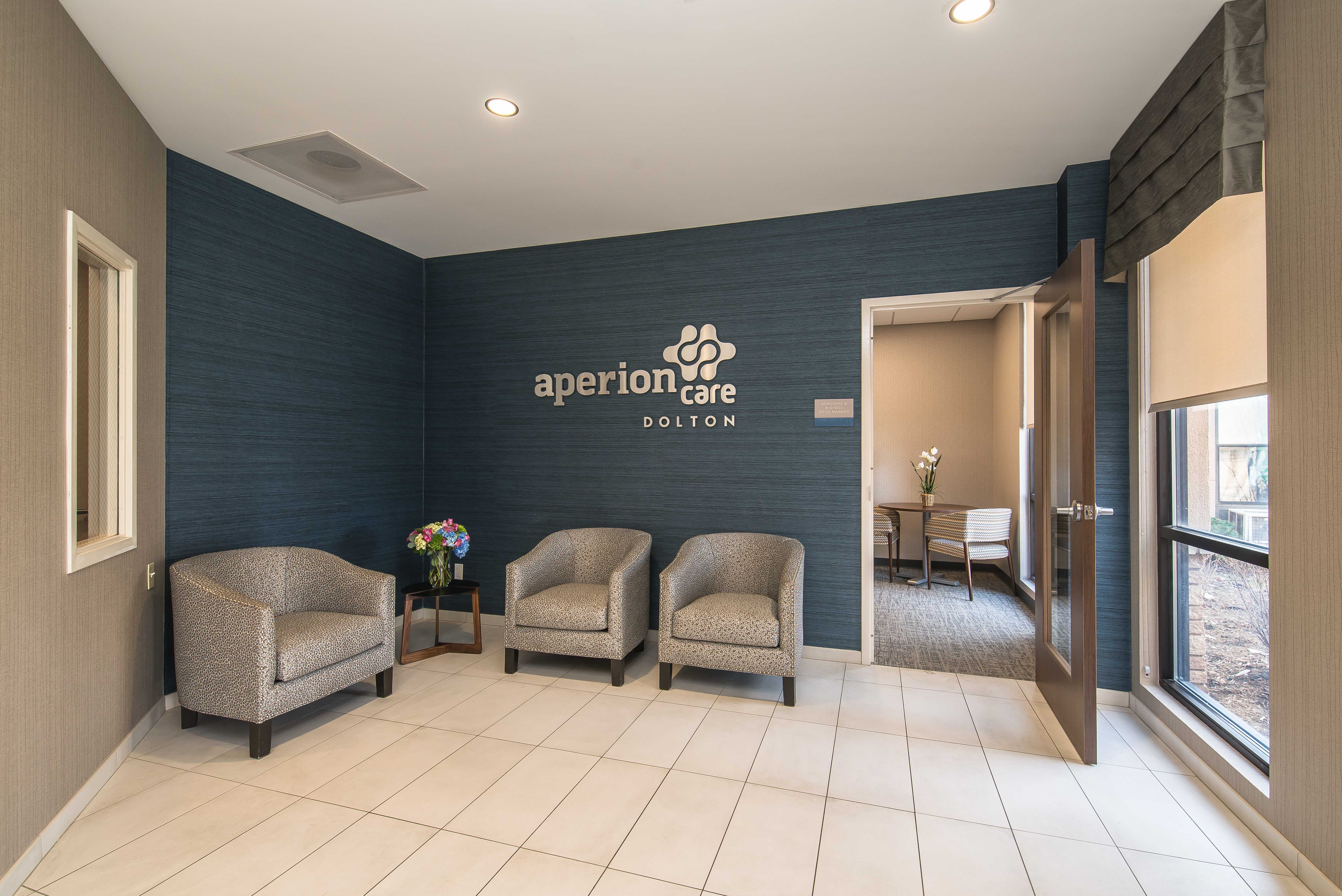 Aperion Care Dolton addition, facade renovation, interior remodel